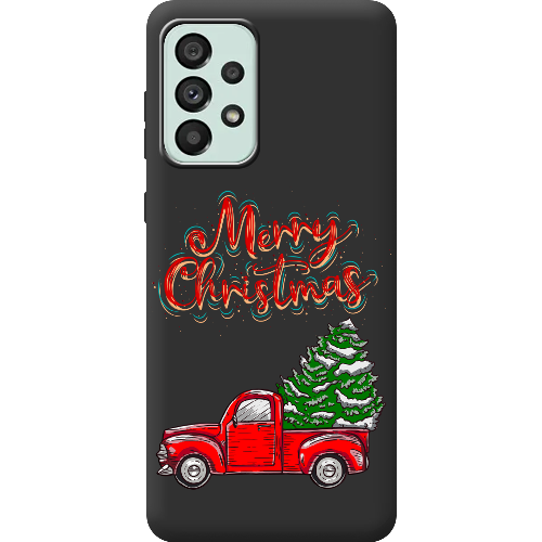 Чехол BoxFace Samsung Galaxy A73 5G (A736) Holiday Car Merry Christmas