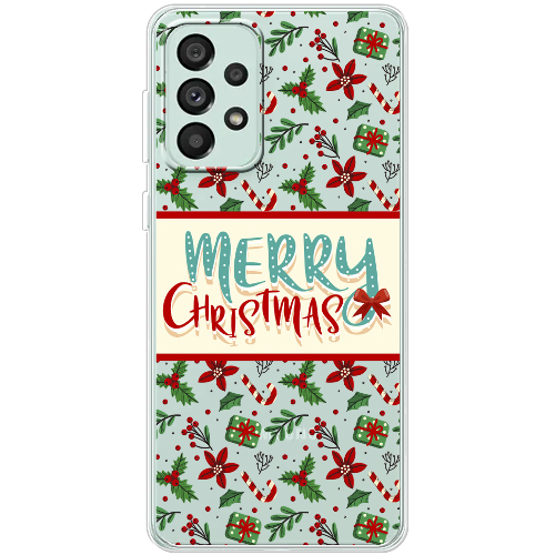 Чехол BoxFace Samsung Galaxy A73 5G (A736) Vintage Christmas Congratulation