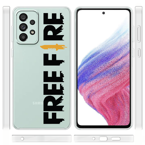 Чехол BoxFace Samsung Galaxy A73 5G (A736) Черный Free Fire