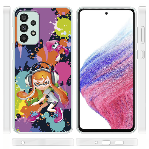 Чехол BoxFace Samsung Galaxy A73 5G (A736) Splatoon Inklings