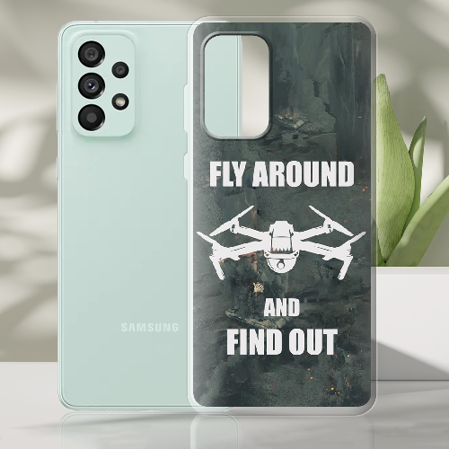 Чехол BoxFace Samsung Galaxy A73 5G (A736) Дрон Fly Around