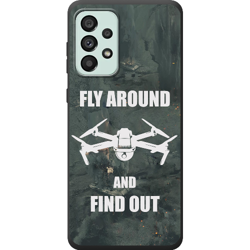 Чехол BoxFace Samsung Galaxy A73 5G (A736) Дрон Fly Around