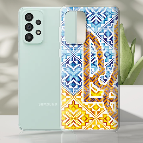 Чехол BoxFace Samsung Galaxy A73 5G (A736) Тризуб Вишивка