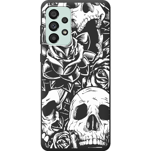 Чехол BoxFace Samsung Galaxy A33 5G (A336) Skull and Roses