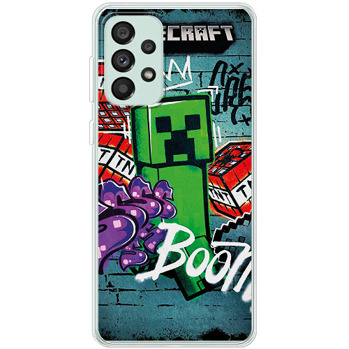 Чехол BoxFace Samsung Galaxy A33 5G (A336) Minecraft Graffiti