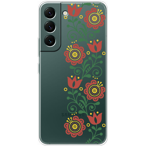 Чехол BoxFace Samsung Galaxy S22 (S901) Ethno Flower