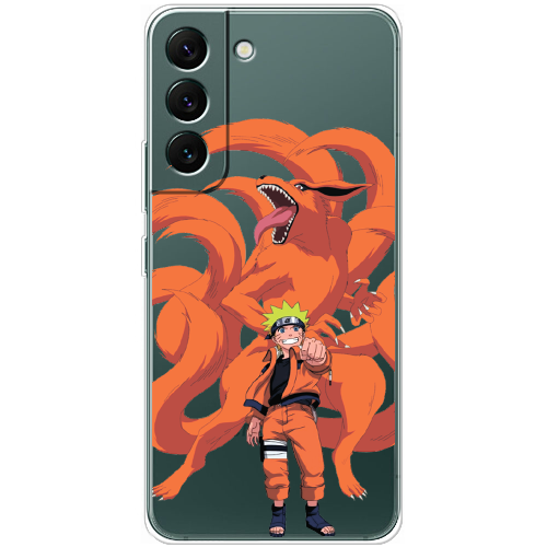 Чехол BoxFace Samsung Galaxy S22 (S901) Naruto and Kurama