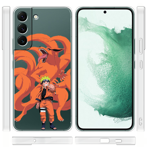 Чехол BoxFace Samsung Galaxy S22 (S901) Naruto and Kurama