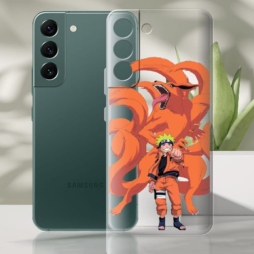 Чехол BoxFace Samsung Galaxy S22 (S901) Naruto and Kurama