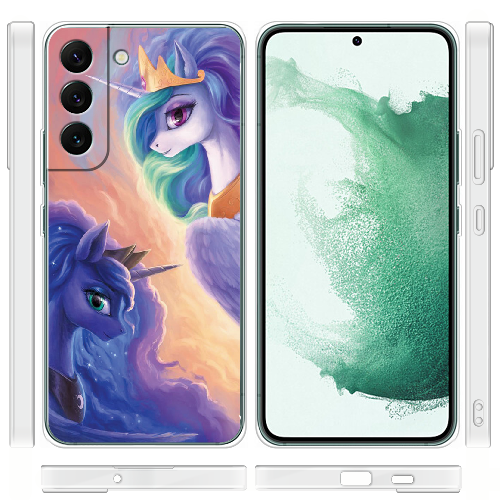 Чехол BoxFace Samsung Galaxy S22 (S901) My Little Pony Rarity Princess Luna