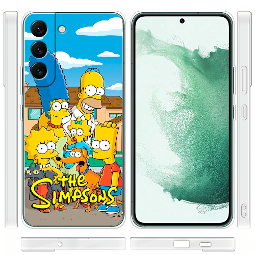 Чехол BoxFace Samsung Galaxy S22 (S901) the simpsons