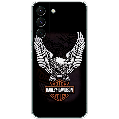 Чехол BoxFace Samsung Galaxy S22 (S901) Harley Davidson and eagle