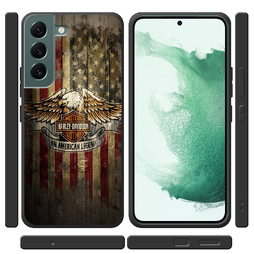 Чехол BoxFace Samsung Galaxy S22 (S901) Harley Davidson An American Legend