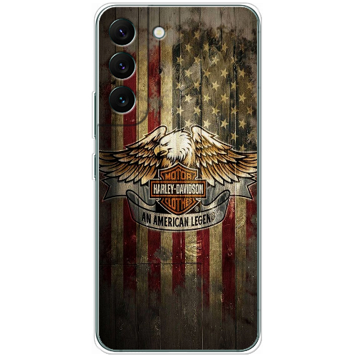 Чехол BoxFace Samsung Galaxy S22 (S901) Harley Davidson An American Legend