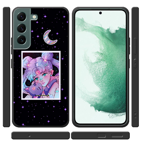 Чехол BoxFace Samsung Galaxy S22 (S901) Sailor Moon night