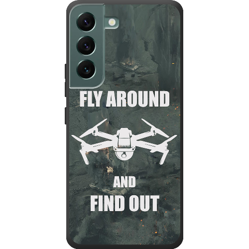 Чехол BoxFace Samsung Galaxy S22 (S901) Дрон Fly Around