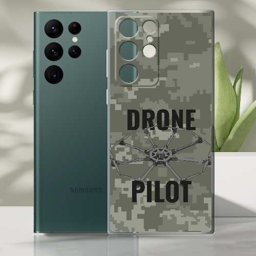 Чехол BoxFace Samsung Galaxy S22 Ultra (S908) Drone Pilot