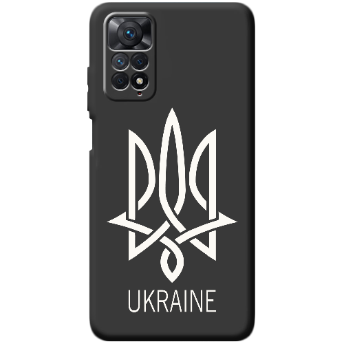 Чехол BoxFace Xiaomi Redmi Note 11 Pro Тризуб монограмма UKRAINE
