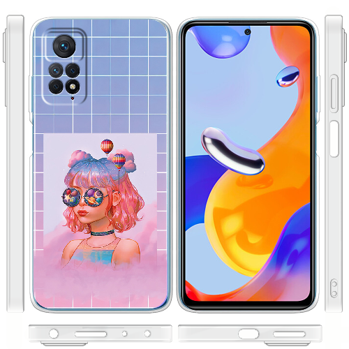 Чехол BoxFace Xiaomi Redmi Note 11 Pro Girl in the Clouds