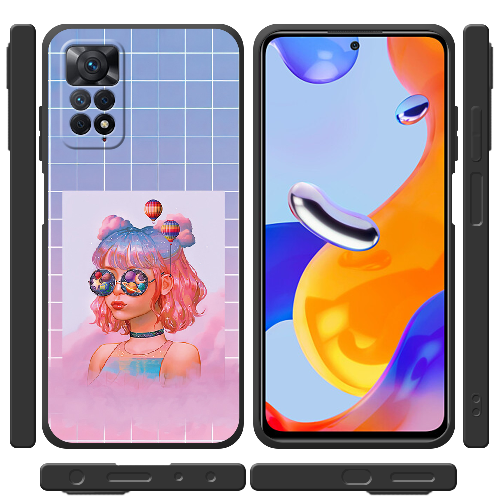 Чехол BoxFace Xiaomi Redmi Note 11 Pro Girl in the Clouds