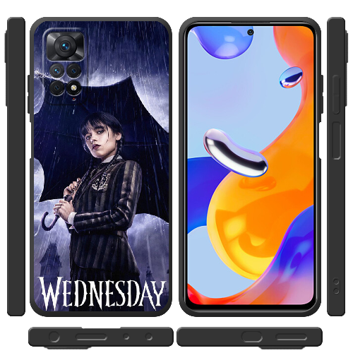 Чехол BoxFace Xiaomi Redmi Note 11 Pro Wednesday Addams