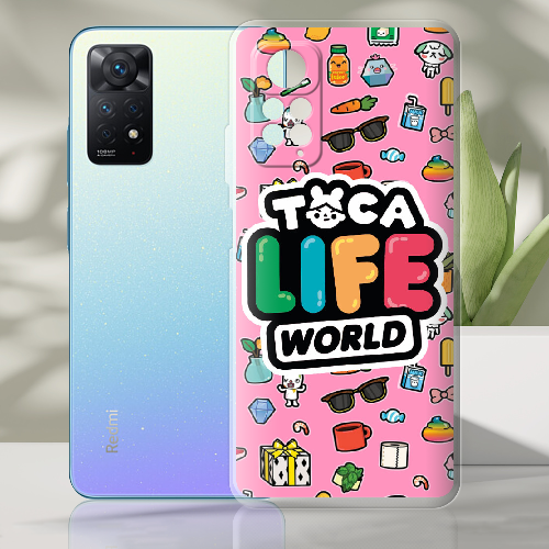 Чехол BoxFace Xiaomi Redmi Note 11 Pro Toca Boca Life World