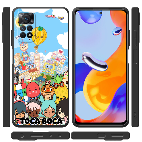 Чехол BoxFace Xiaomi Redmi Note 11 Pro Світ Тока Бока