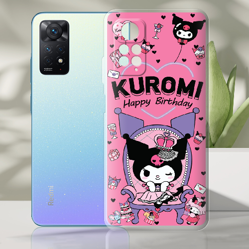 Чехол BoxFace Xiaomi Redmi Note 11 Pro День народження Kuromi