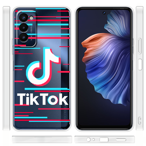 Чехол BoxFace Tecno Camon 18 / 18P Tik Tok