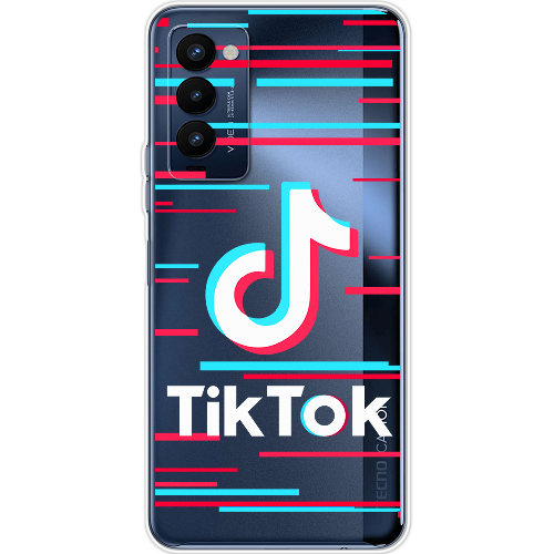 Чехол BoxFace Tecno Camon 18 / 18P Tik Tok