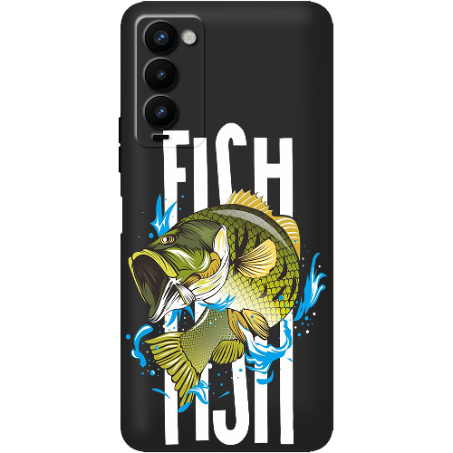 Чехол BoxFace Tecno Camon 18 / 18P Bass fish