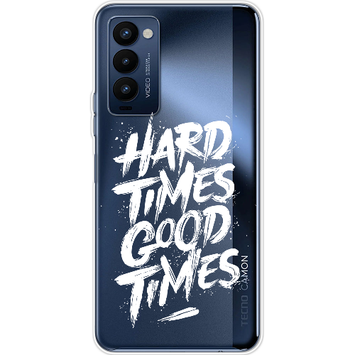 Чехол BoxFace Tecno Camon 18 / 18P Hard Times