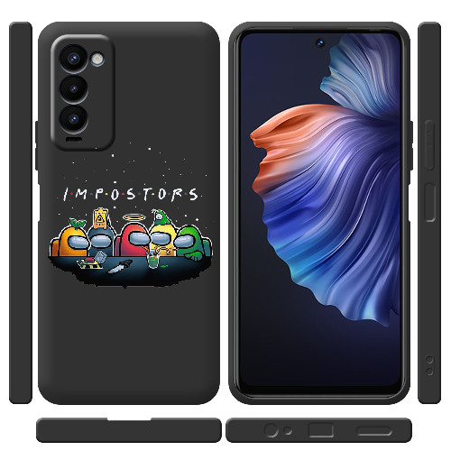 Чехол BoxFace Tecno Camon 18 / 18P Among Us Impostors