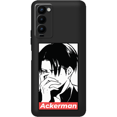 Чехол BoxFace Tecno Camon 18 / 18P Attack On Titan - Ackerman