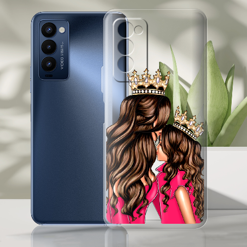 Чехол BoxFace Tecno Camon 18 / 18P Queen and Princess