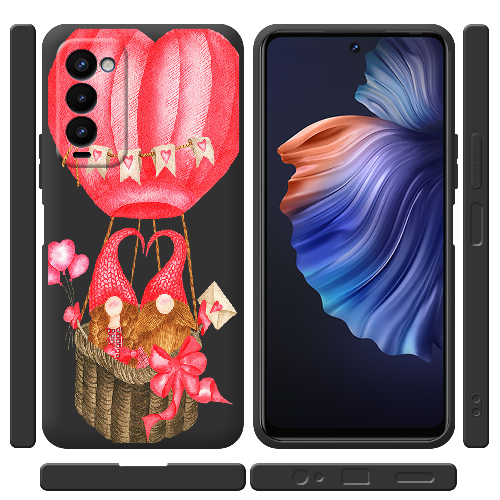 Чехол BoxFace Tecno Camon 18 / 18P Valentine Dwarfs