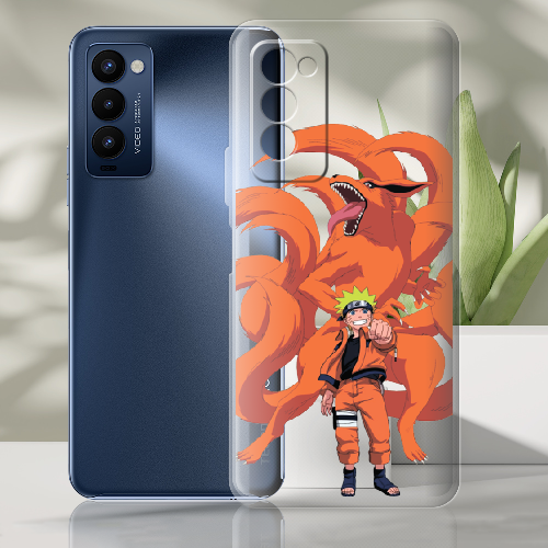 Чехол BoxFace Tecno Camon 18 / 18P Naruto and Kurama