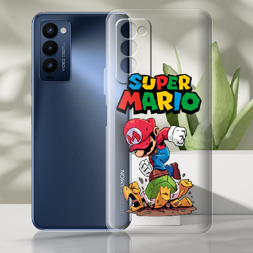 Чехол BoxFace Tecno Camon 18 / 18P Super Mario