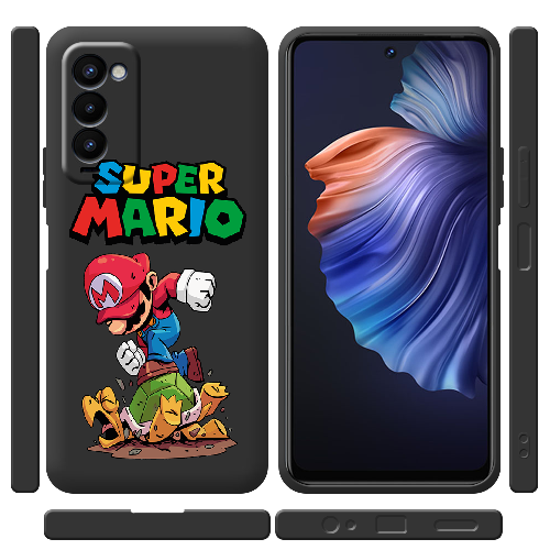 Чехол BoxFace Tecno Camon 18 / 18P Super Mario