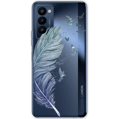 Чехол BoxFace Tecno Camon 18 / 18P Feather