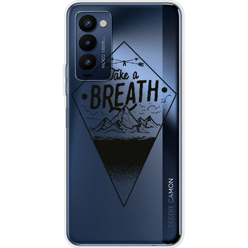 Чехол BoxFace Tecno Camon 18 / 18P Take a Breath