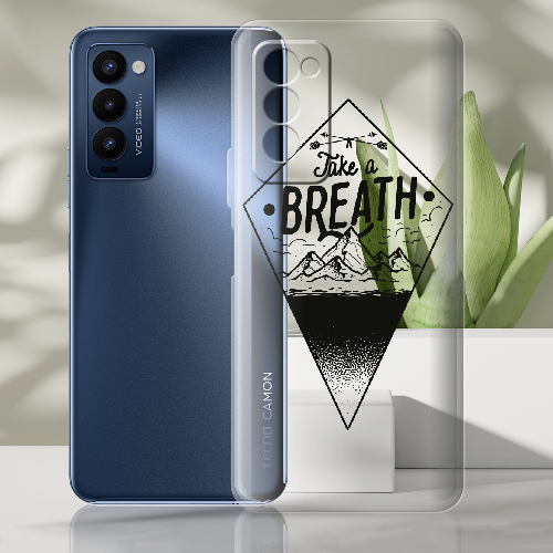 Чехол BoxFace Tecno Camon 18 / 18P Take a Breath