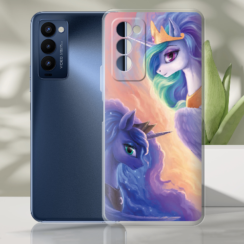 Чехол BoxFace Tecno Camon 18 / 18P My Little Pony Rarity Princess Luna