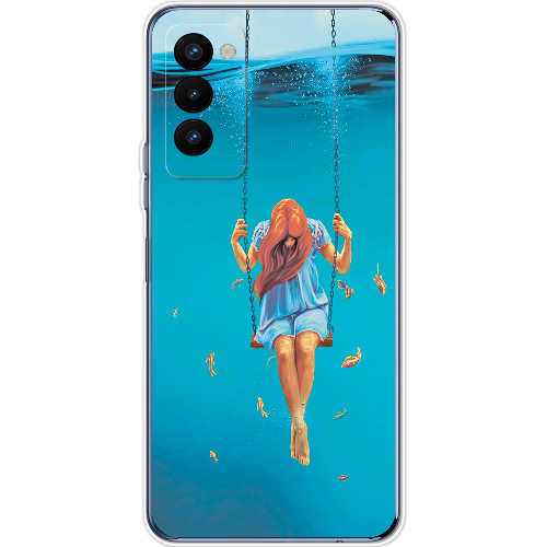 Чехол BoxFace Tecno Camon 18 / 18P Girl In The Sea