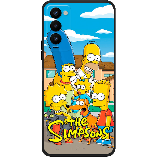 Чехол BoxFace Tecno Camon 18 / 18P the simpsons