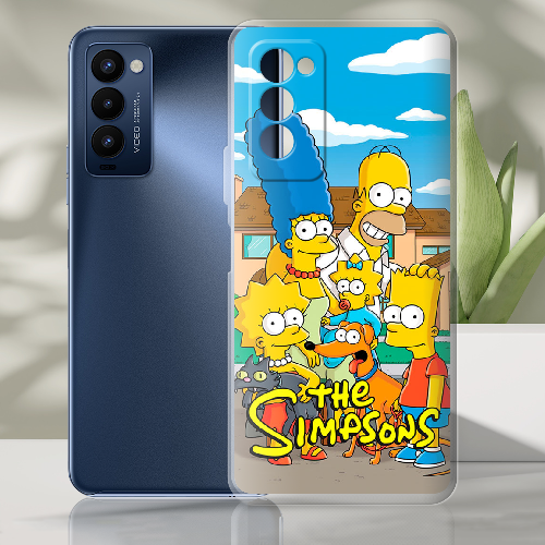 Чехол BoxFace Tecno Camon 18 / 18P the simpsons