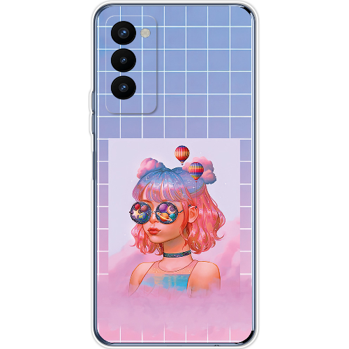 Чехол BoxFace Tecno Camon 18 / 18P Girl in the Clouds