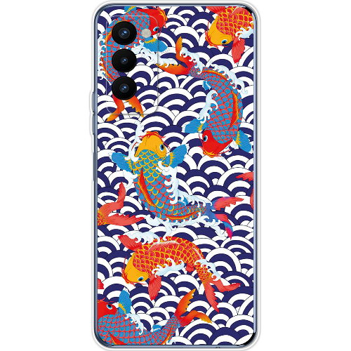 Чехол BoxFace Tecno Camon 18 / 18P Koi Fish