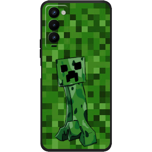 Чехол BoxFace Tecno Camon 18 / 18P Minecraft Creeper