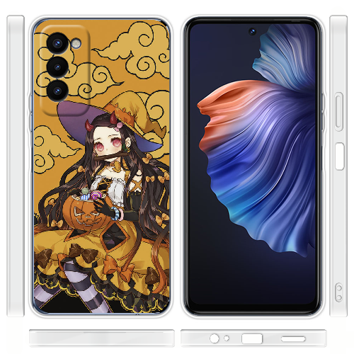 Чехол BoxFace Tecno Camon 18 / 18P Kamado Nezuko Halloween